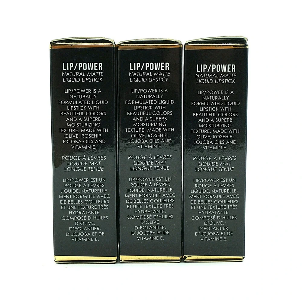 Josephine Lip Power Matte Liquid Lipstick Full Size 3 Pack NEW